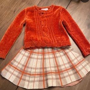NWT Tommy Bahama Girls Sweater Skirt set